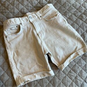 H&M | Men’s White Denim Shorts